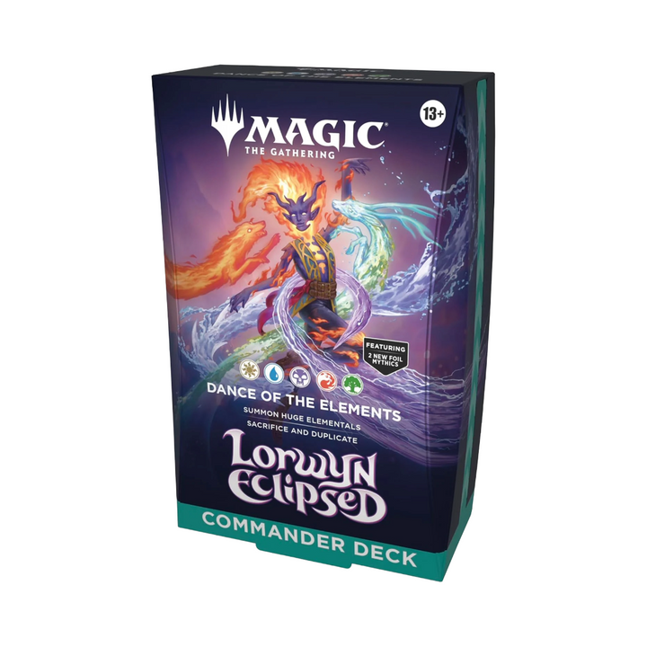 PREVENTA Magic The Gathering Lorwyn Eclipsed - Commander Deck Blight Curse y Dance of the elements