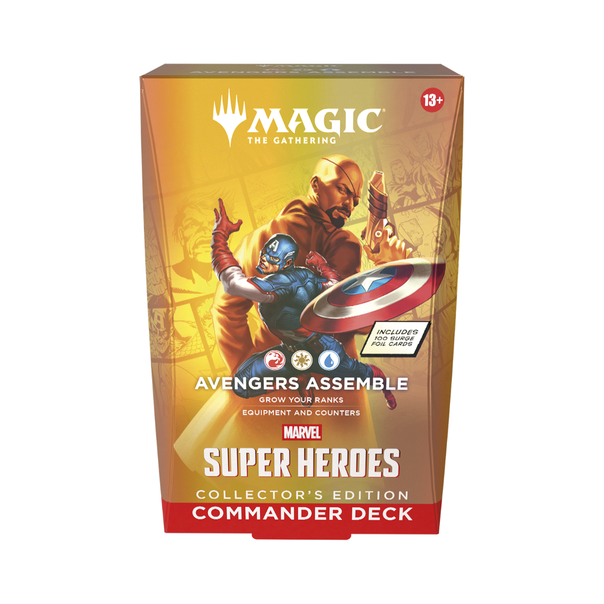 PREVENTA Magic the Gathering Marvel Super Heroes Commander Decks Collector's Edition ING