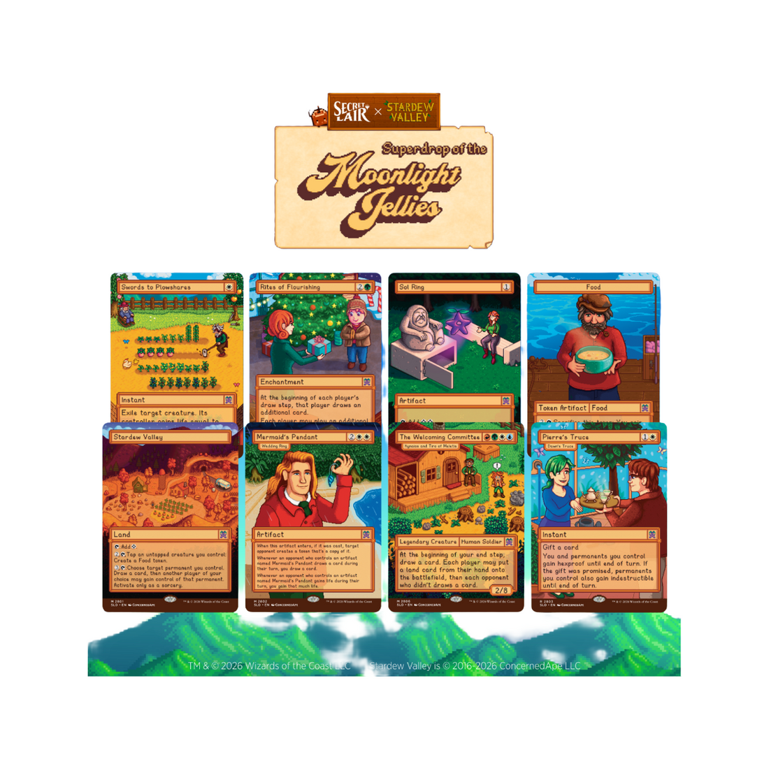 Magic the Gathering: Secret Lair x Stardew Valley: Welcome to Stardew Valley - Regular - ENGLISH