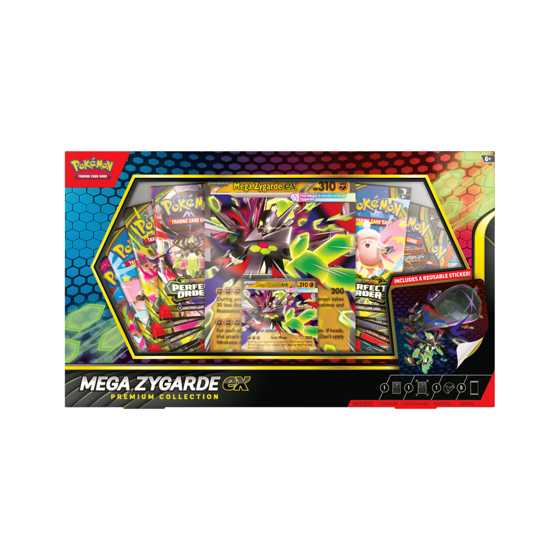 PREVENTA Pokémon Mega Zygarde EX Premium Collection ING