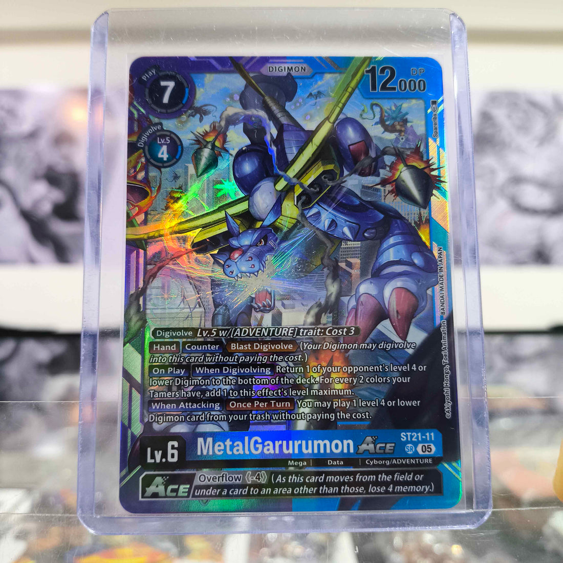 MetalGarurumon ST21-11 Single Digimon TCG
