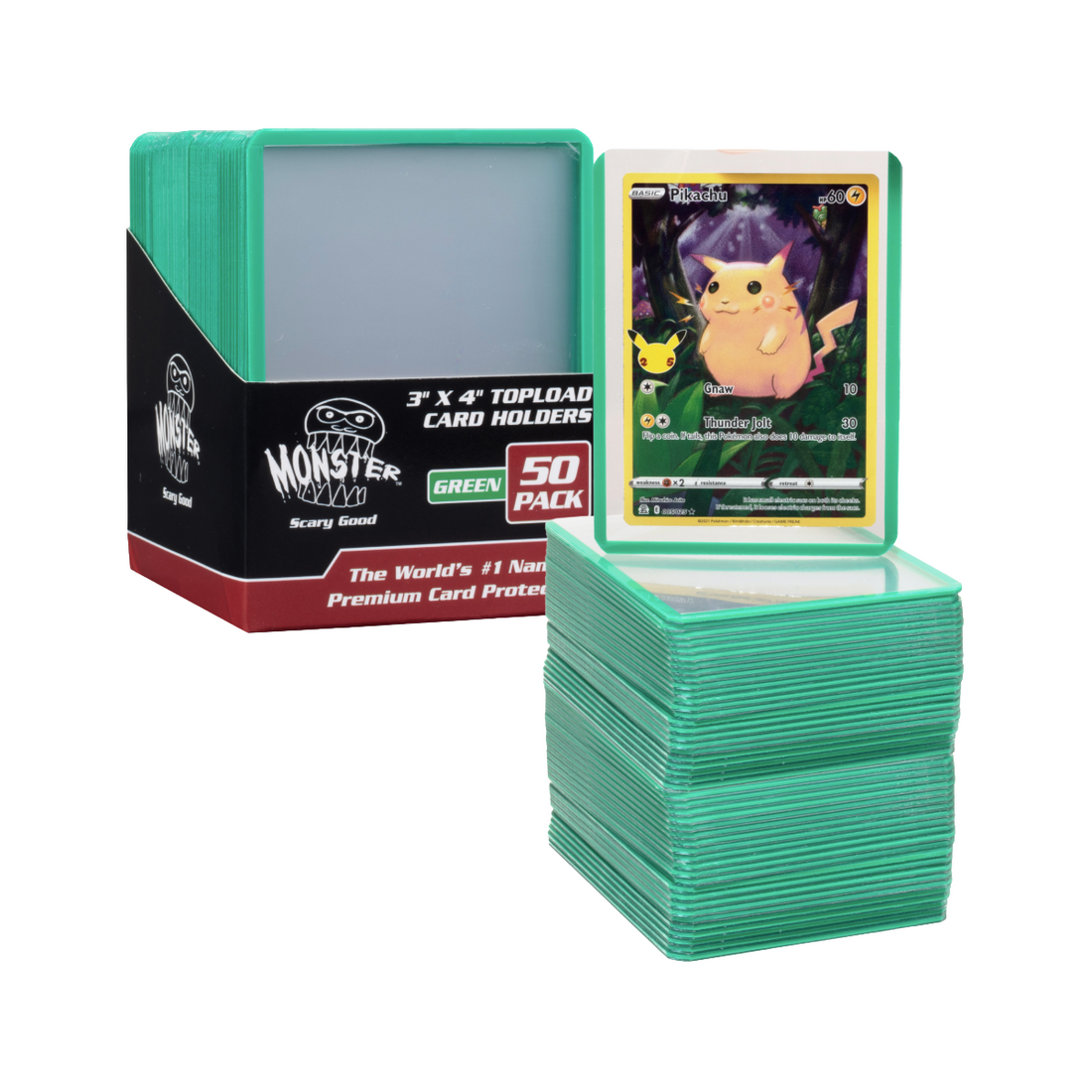 Monster Clear Top Loader for TCG 3x4 - 50