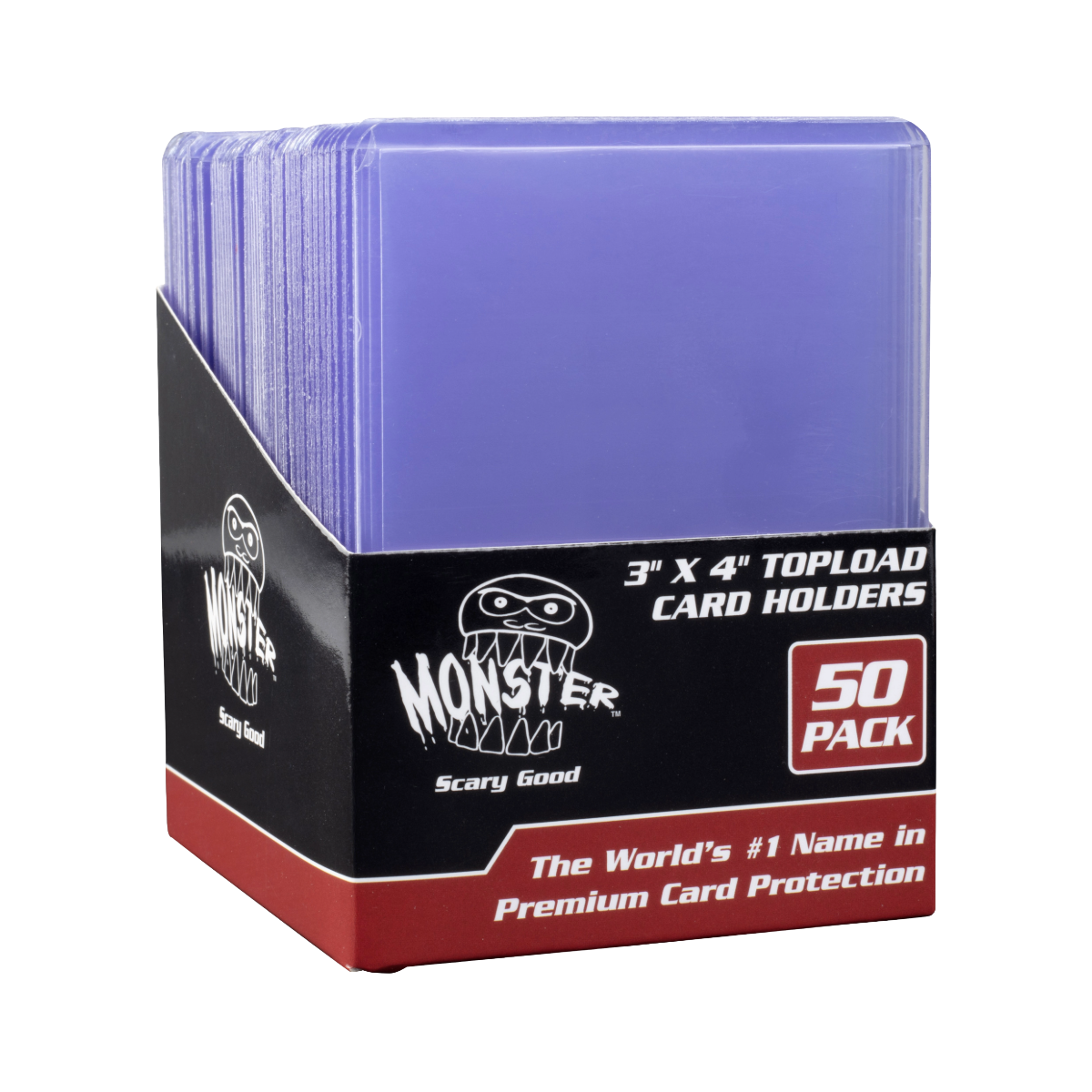Monster Clear Top Loader Card Protectors for TCGs