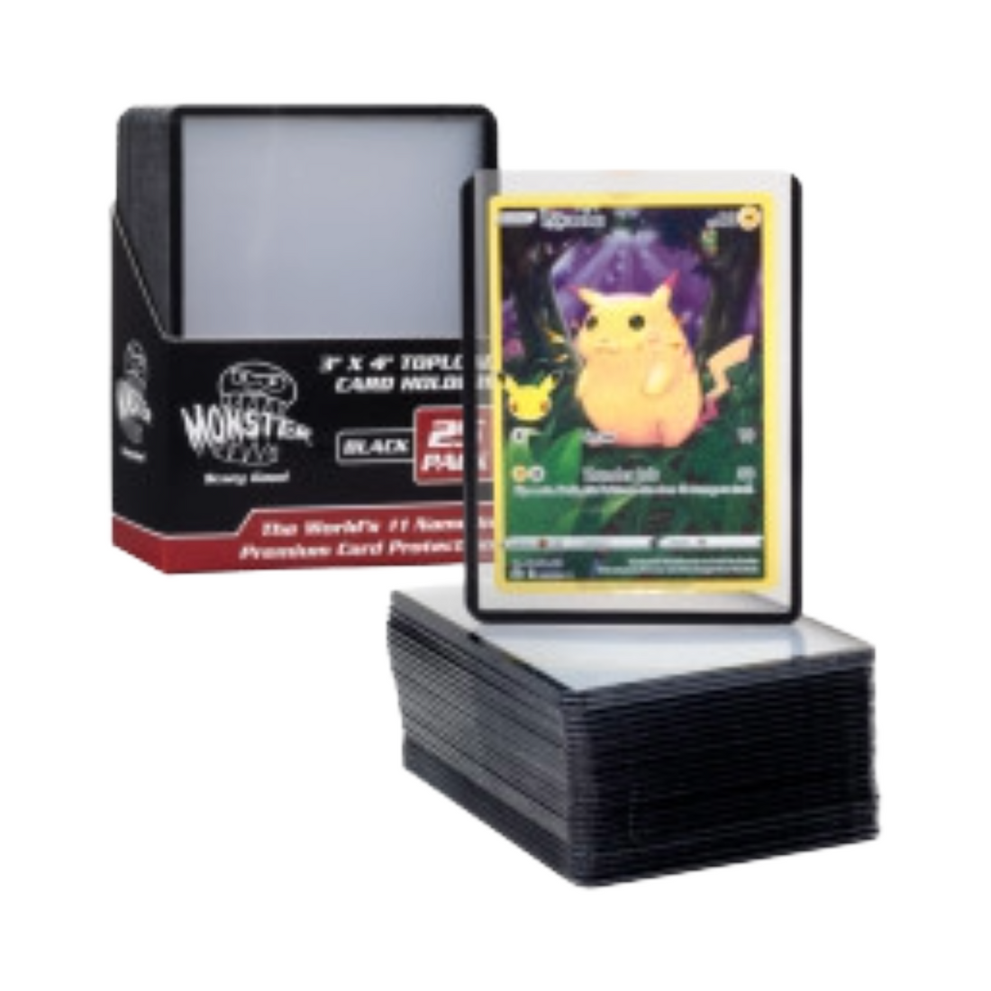 Monster Clear Top Loader for TCG 3x4 - 25