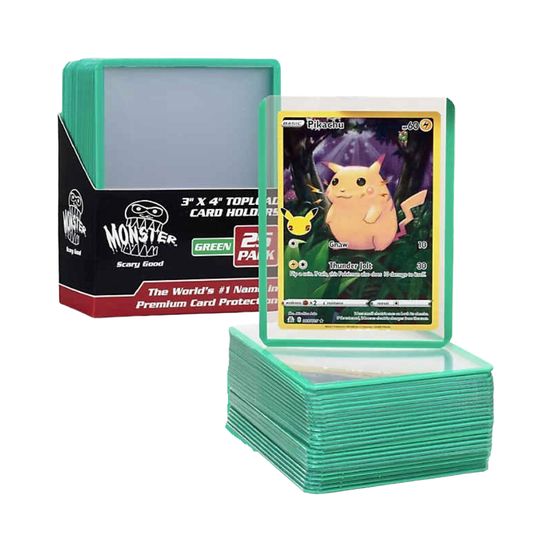 Monster Clear Top Loader for TCG 3x4 - 25