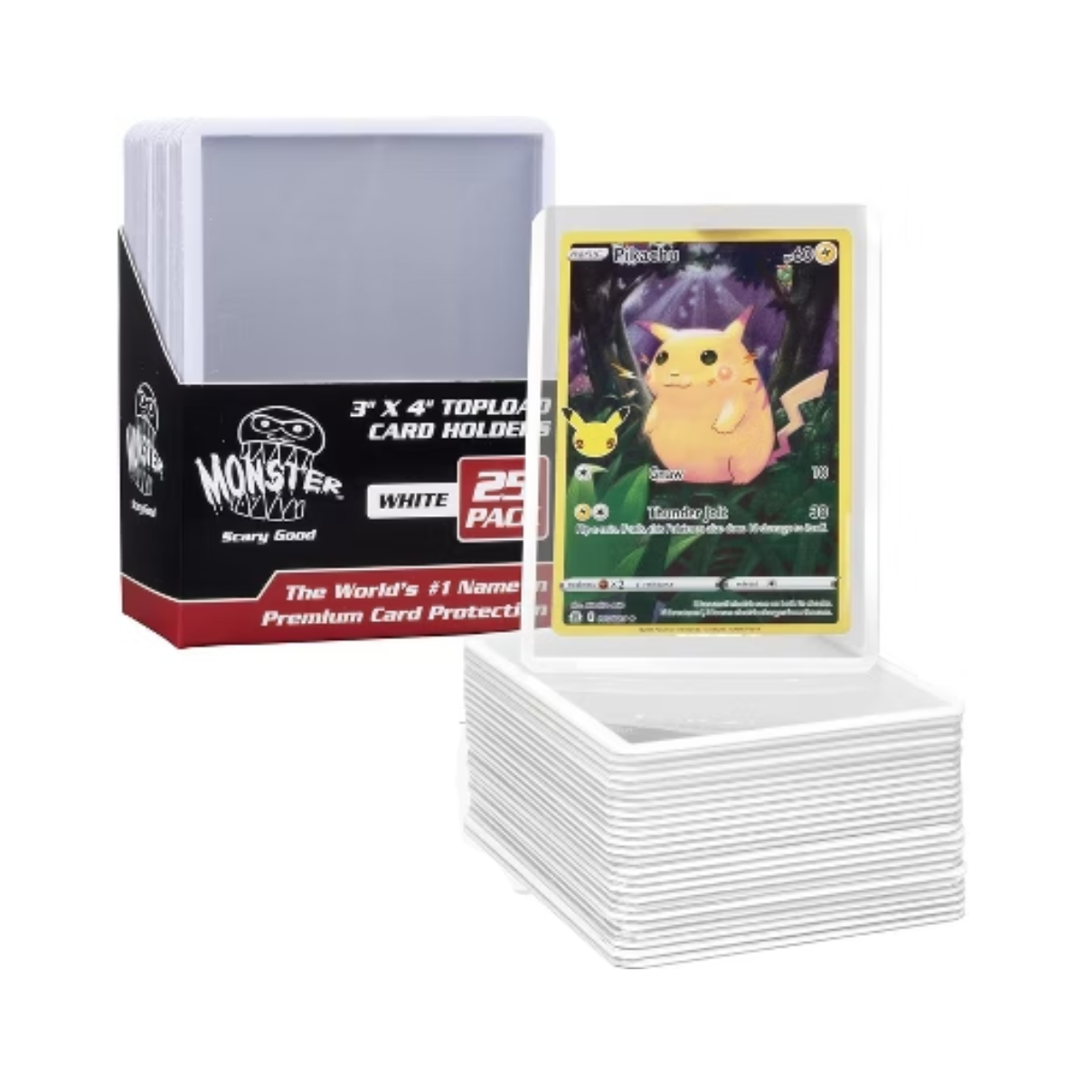 Monster Clear Top Loader for TCG 3x4 - 25