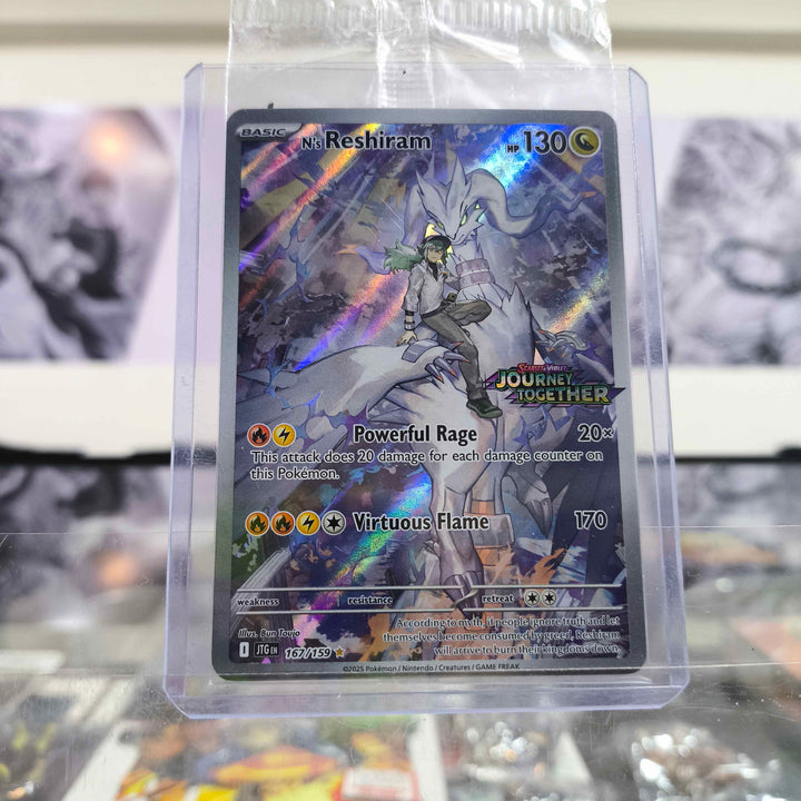N´s Reshiram JTG 167/159 Single Pokémon TCG