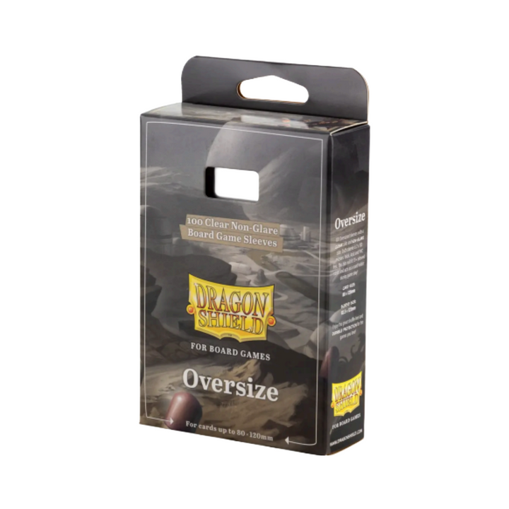 Oversize - Clear/Non-Glare - Board Game Sleeves - Common Standard 100ct.