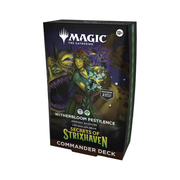 PREVENTA Magic the Gathering: Secrets of Strixhaven Commander Deck