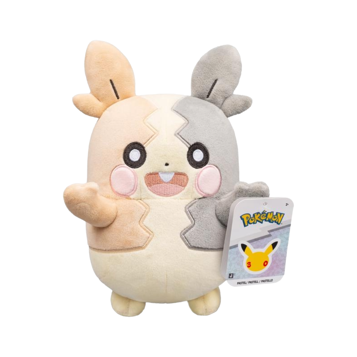 Peluche Pokemon 8 Inch Plush 30th Anniversary Pastel