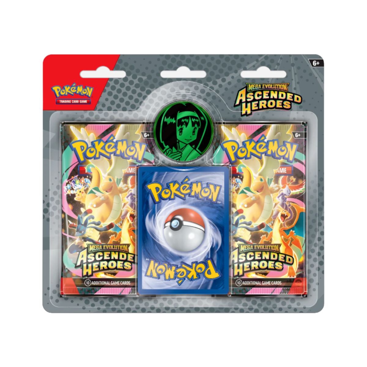 Pokémon Ascended Heroes Collection Erika o Larry Inglés