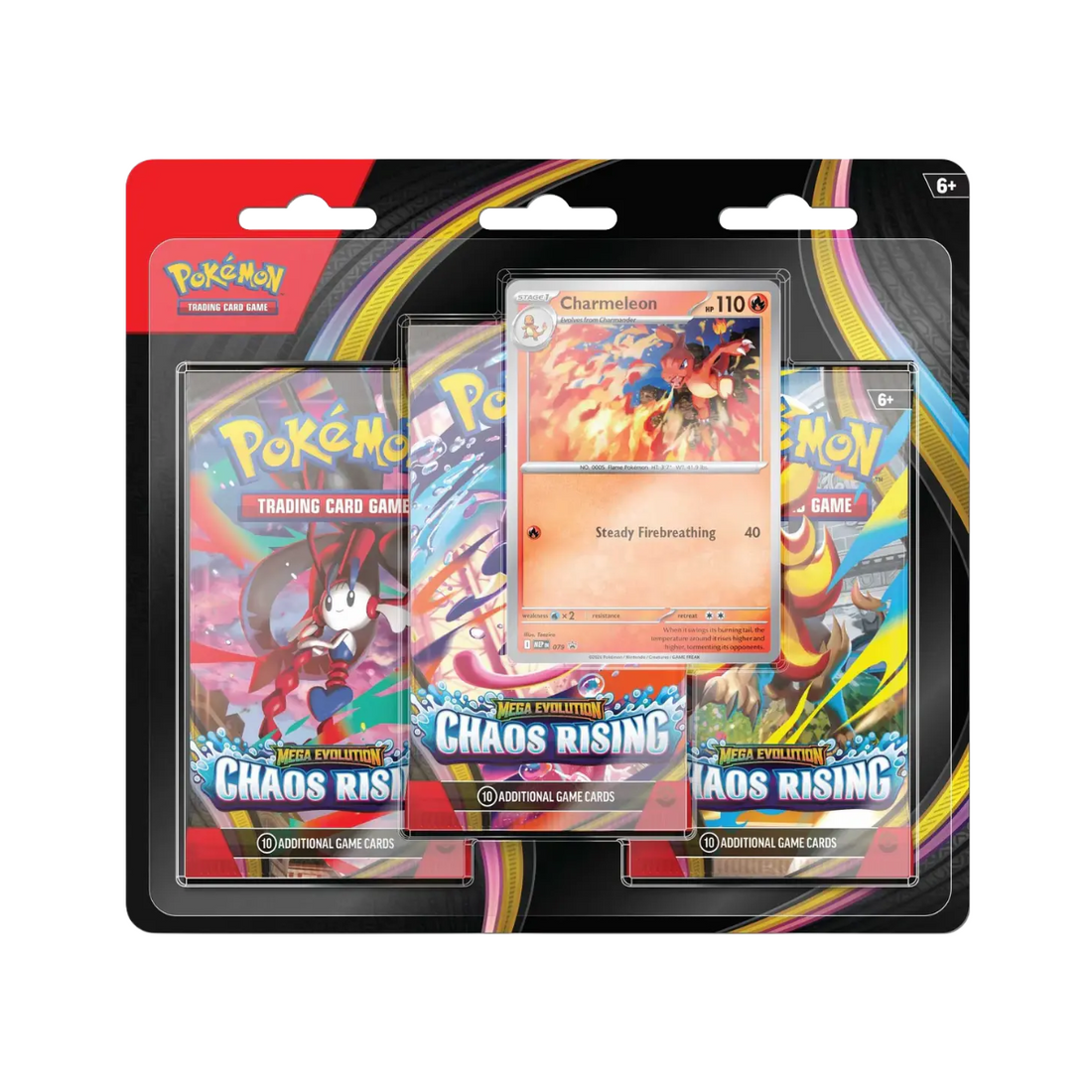 Pokemon Chaos Rising 3-Blister ESP