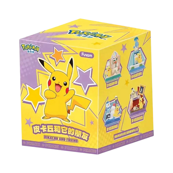 Pokémon FUNISM Pikachu and Friends Series Blind Box Simplified Chinese