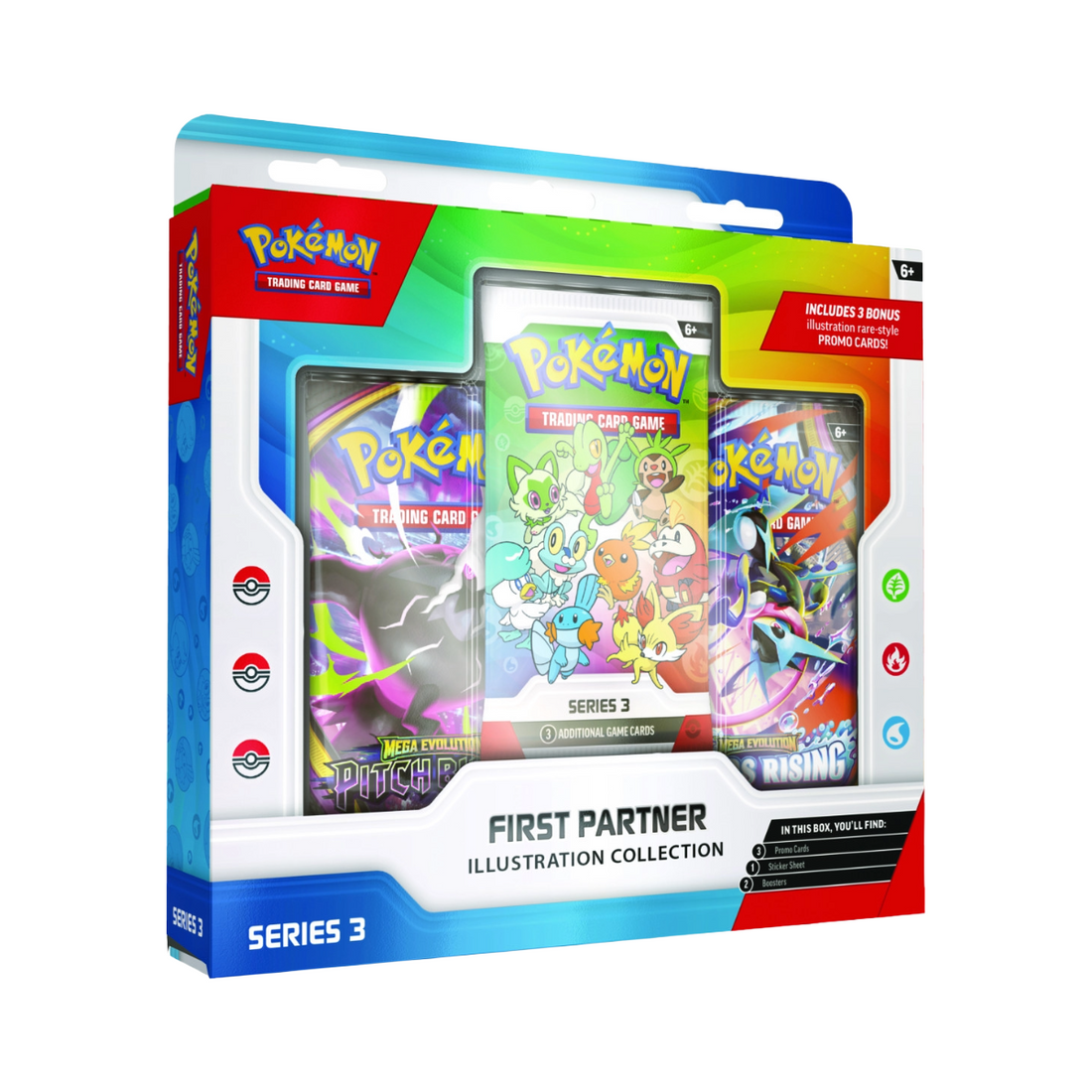 PREVENTA Pokémon First Partner Illustration Collection - Series 3 ING