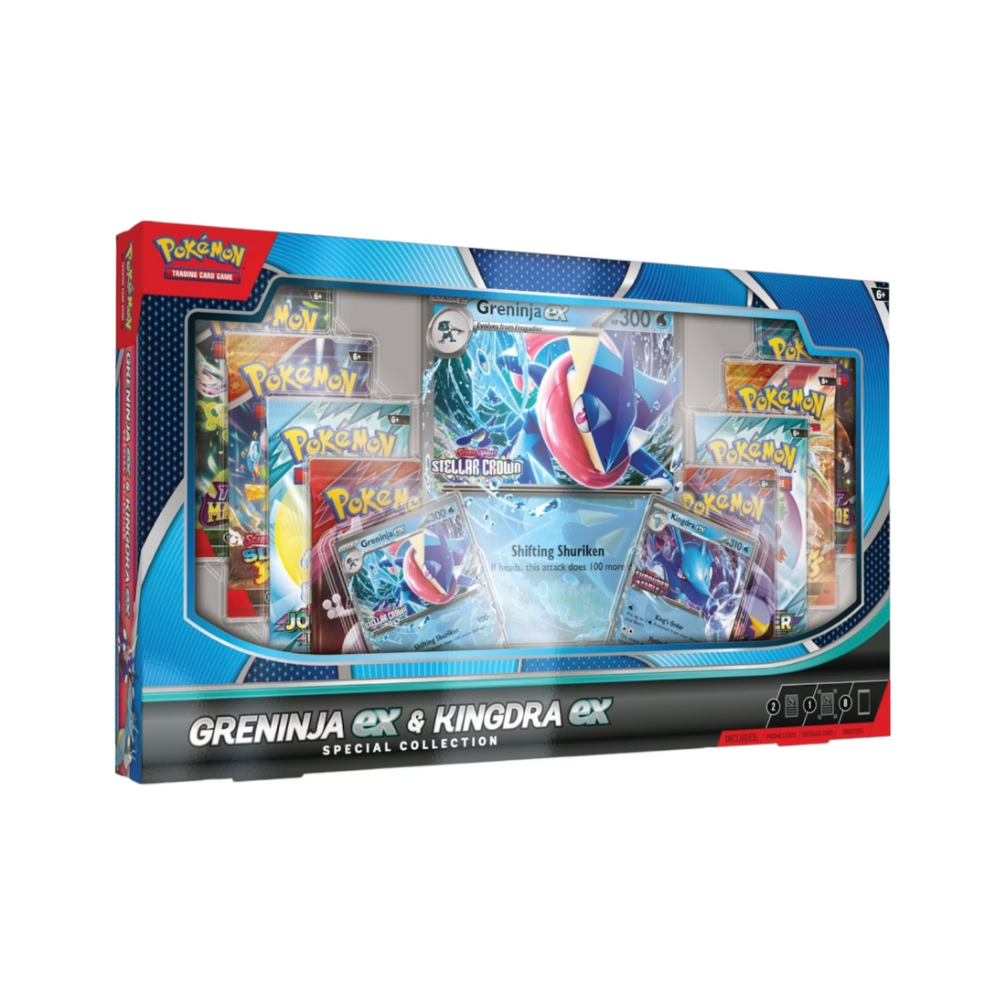 Pokemon Greninja EX Kingdra EX Special Collection ING