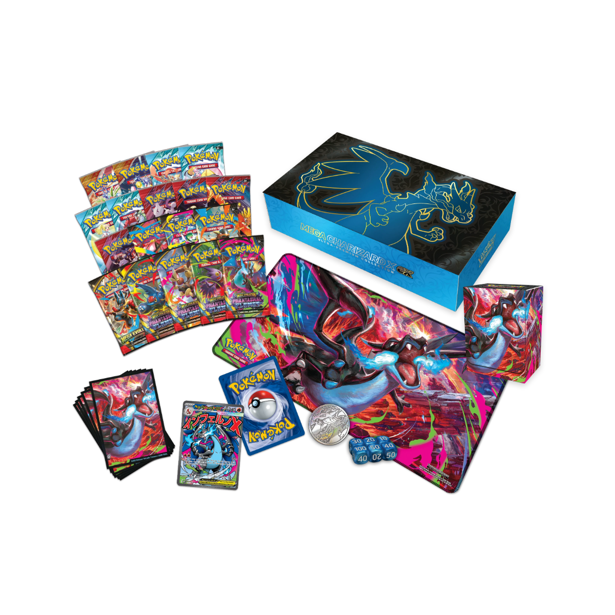 Pokémon Mega Charizard X EX UPC Inglés