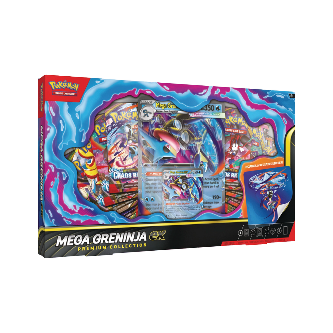 PREVENTA Pokémon Mega Greninja ex Premium Collection ING