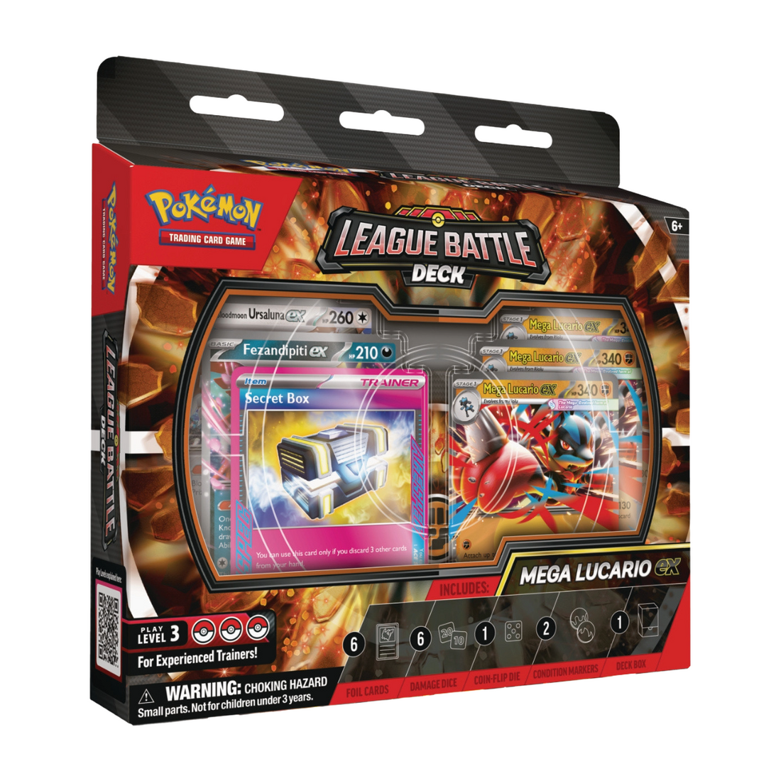 PREVENTA Pokemon Mega Lucario ex League Battle Deck ING