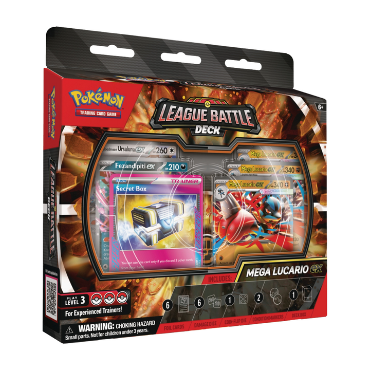 PREVENTA Pokemon Mega Lucario ex League Battle Deck ING