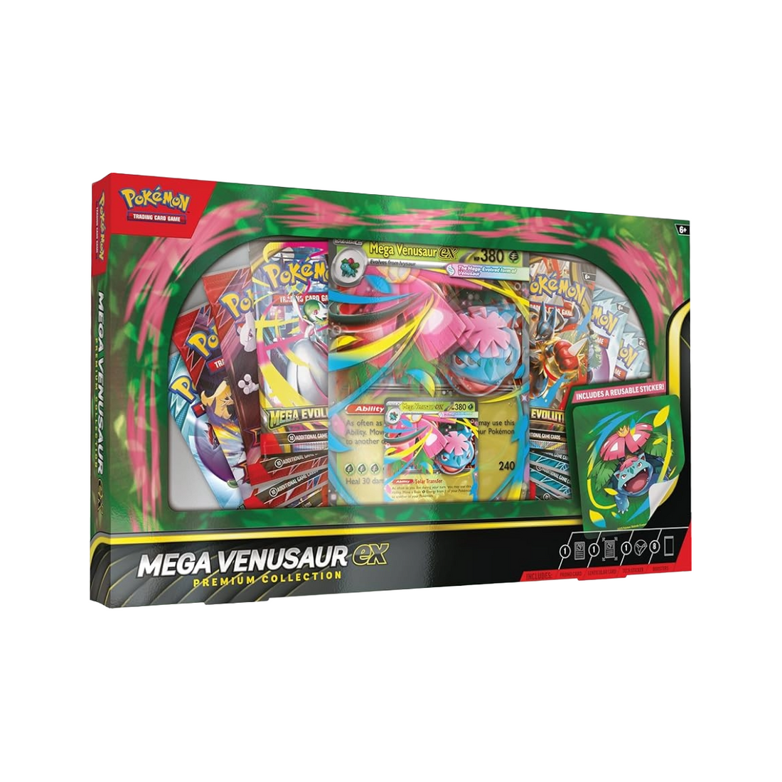 Pokémon Mega Venusaur ex Premium Collection Box Español