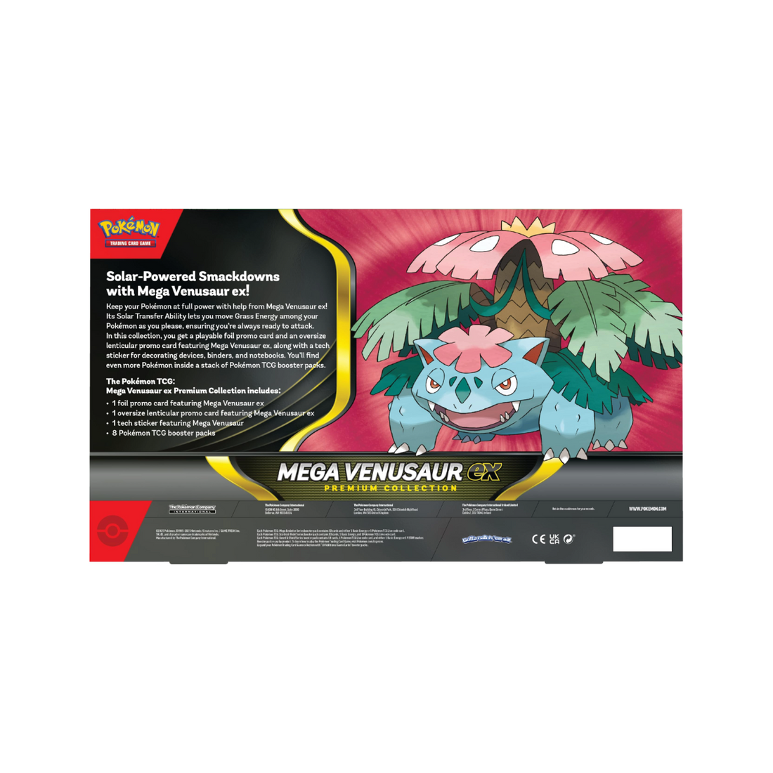 Pokémon Mega Venusaur ex Premium Collection Box Español