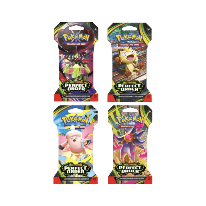 PREVENTA Pokémon Perfect Order Booster Pack ING