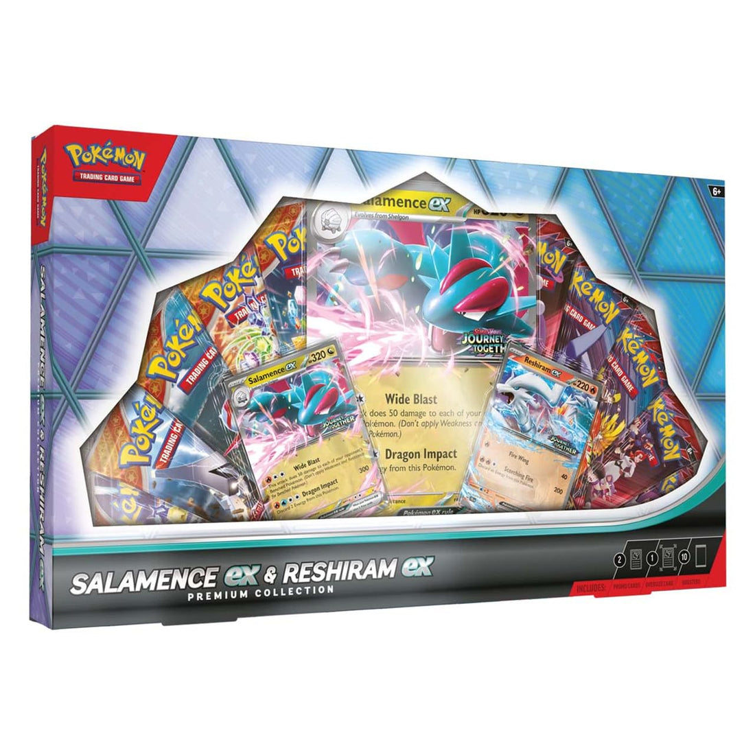 Pokémon Salamence ex & Reshiram ex Premium Collection