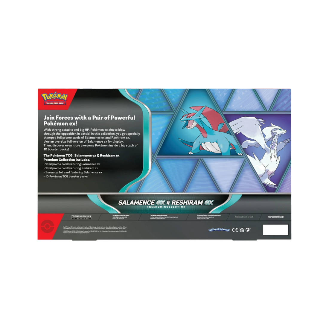 Pokémon Salamence ex & Reshiram ex Premium Collection