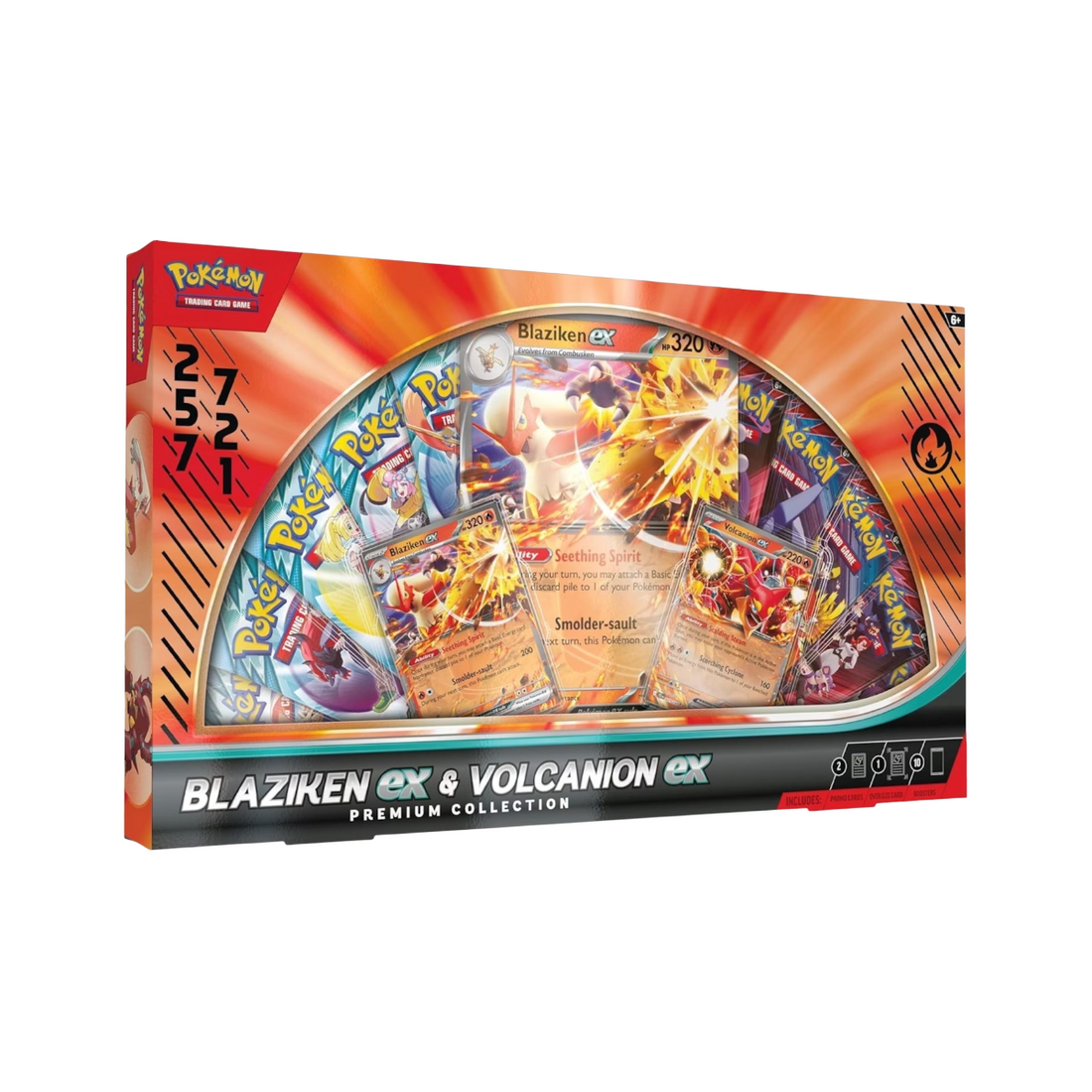 Pokemon TCG: Blaziken EX Volcanion EX Special Collection ING