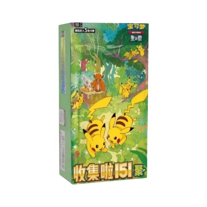 Pokémon TCG Collect 151 Gathering Standard Booster Box – Simplified Chinese
