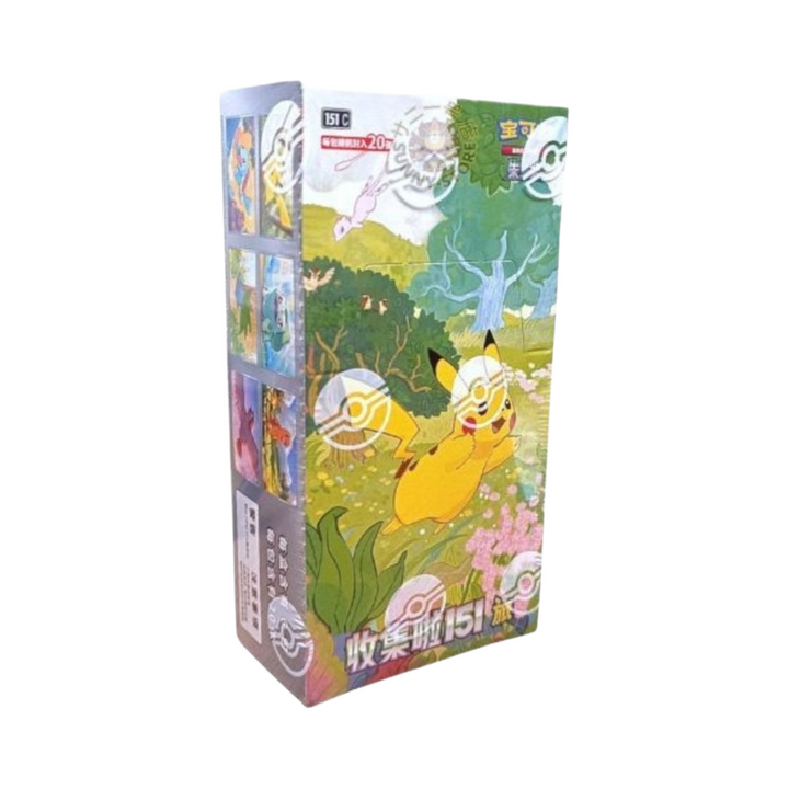 Pokémon TCG Collect 151 Journey Jumbo Booster Box 151C - Simplified Chinese