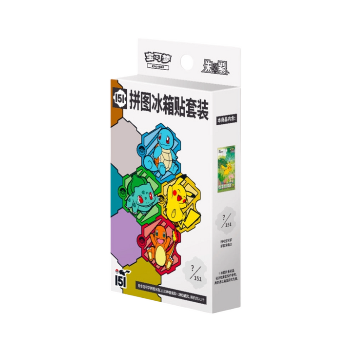 Pokémon TCG Collect 151 Puzzle Refrigerator Magnet Blind Box - Simplified Chinese