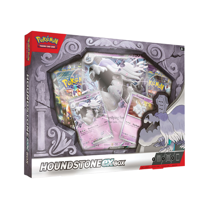 Pokémon TCG Houndstone ex Box Español