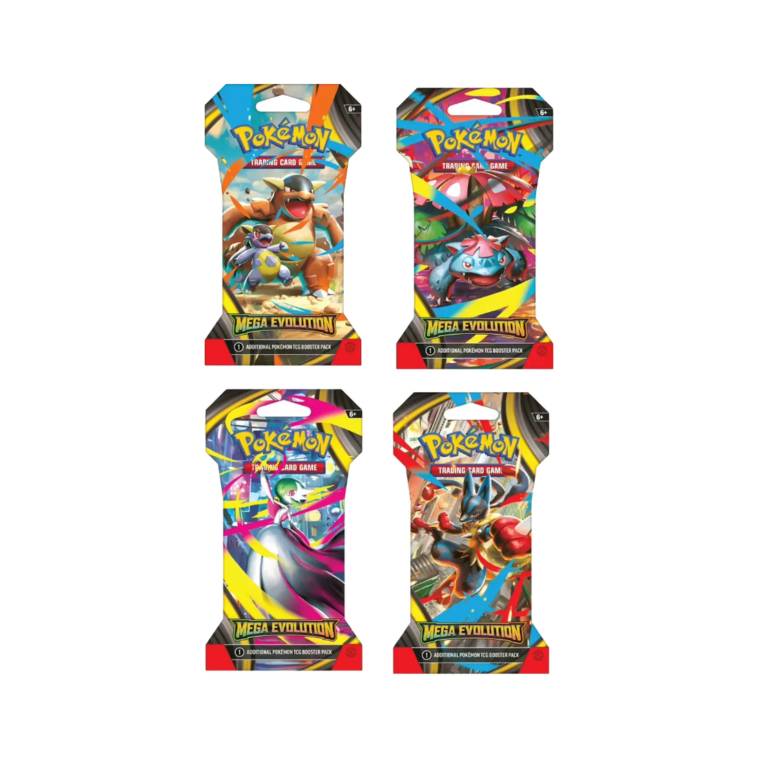 Pokémon TCG Mega Evolution Sleeved Booster