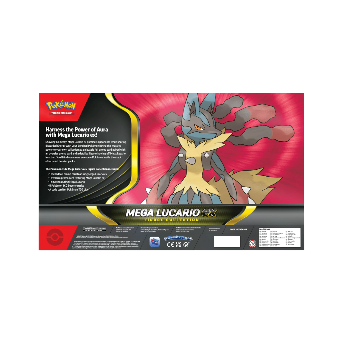 Preventa Pokémon Mega Lucario ex Figure Collection Español