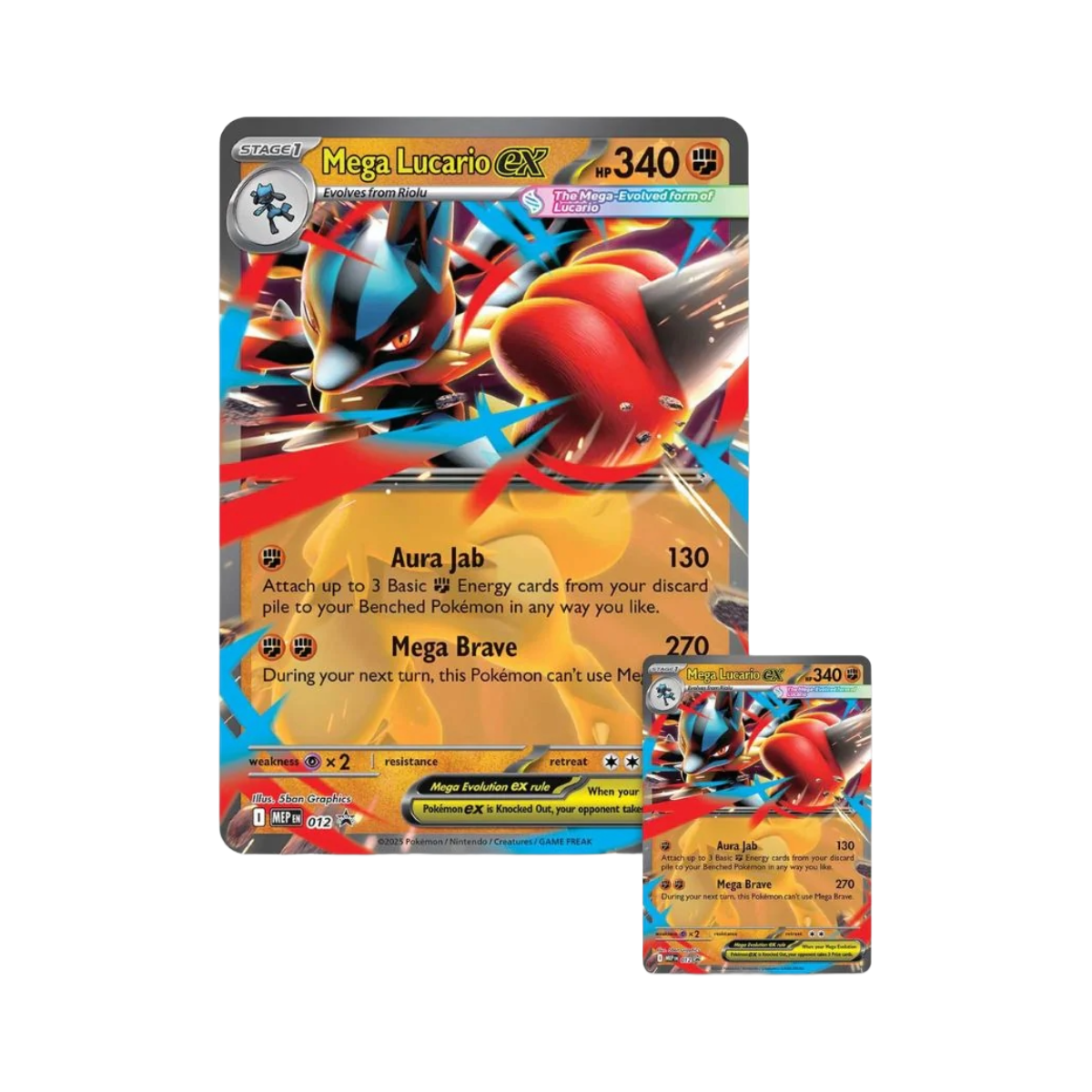 Preventa Pokémon Mega Lucario ex Figure Collection Español
