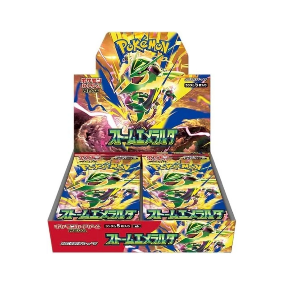 Pokemon TCG Storm Emeralda Booster Box Japonés