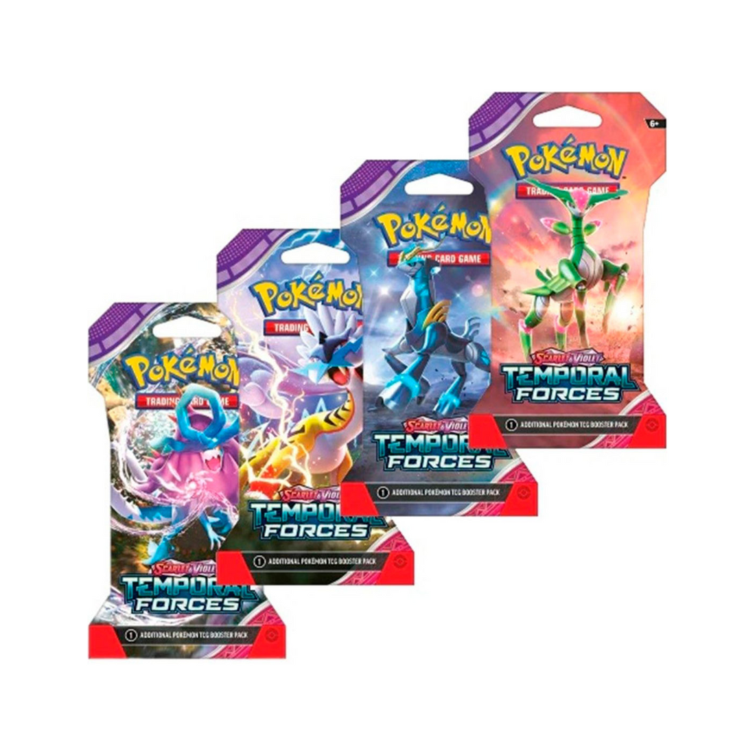 Pokémon TCG Temporal Forces Sleeved Booster Pack Español