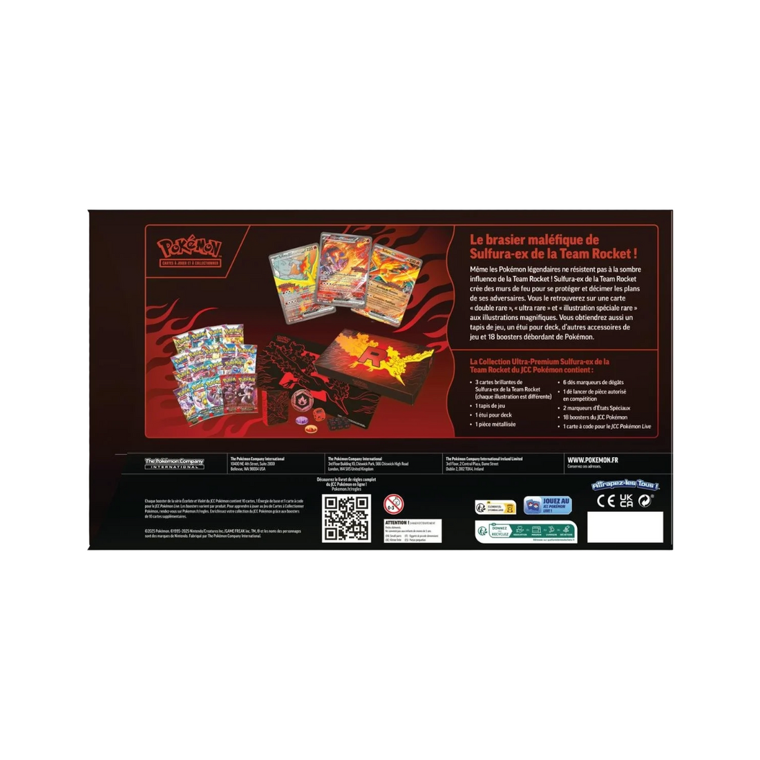 Pokémon Team Rocket Moltres EX UPC Inglés