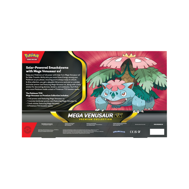 PROMO Pokémon Mega Kangaskhan ex + Mega Venusaur ex Premium Collection Español