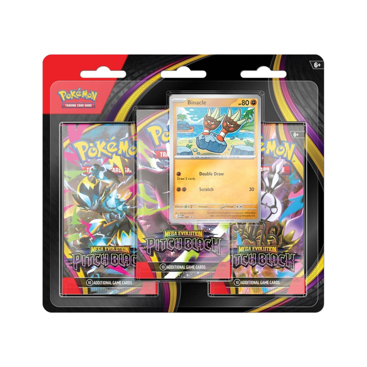 PREVENTA Pokémon Pitch Black 3-Booster Blister