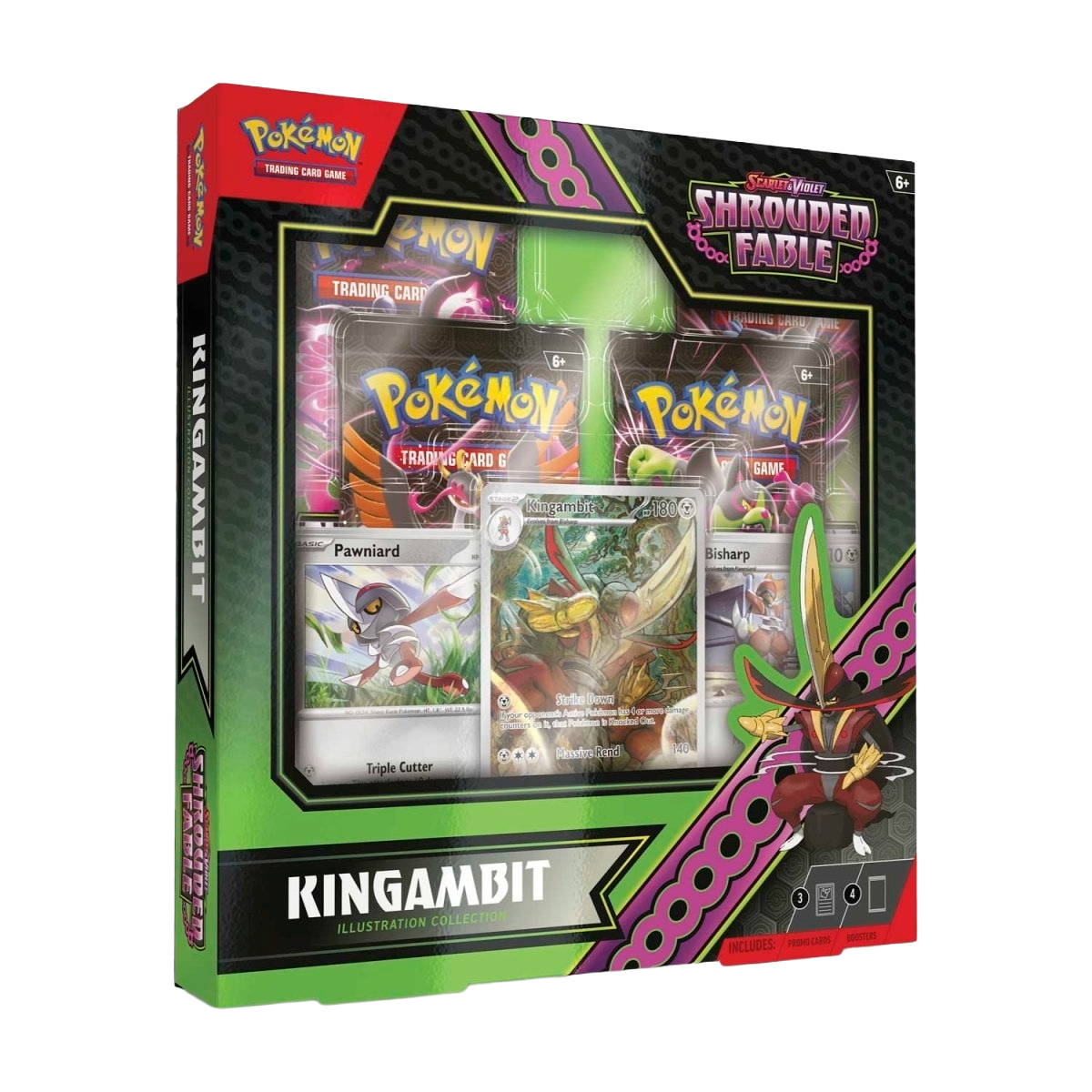 Pokémon Scarlet & Violet—Shrouded Fable Kingambit Illustration Collection