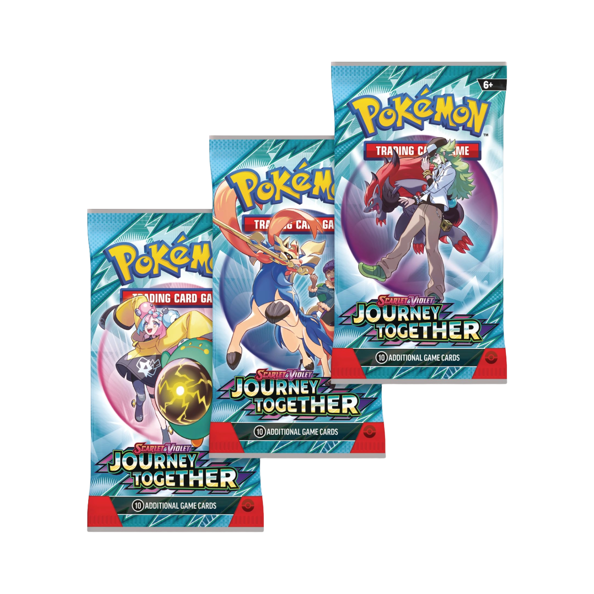 Pokémon TCG: Scarlet & Violet—Journey Together Three-Booster Blister - Scrafty