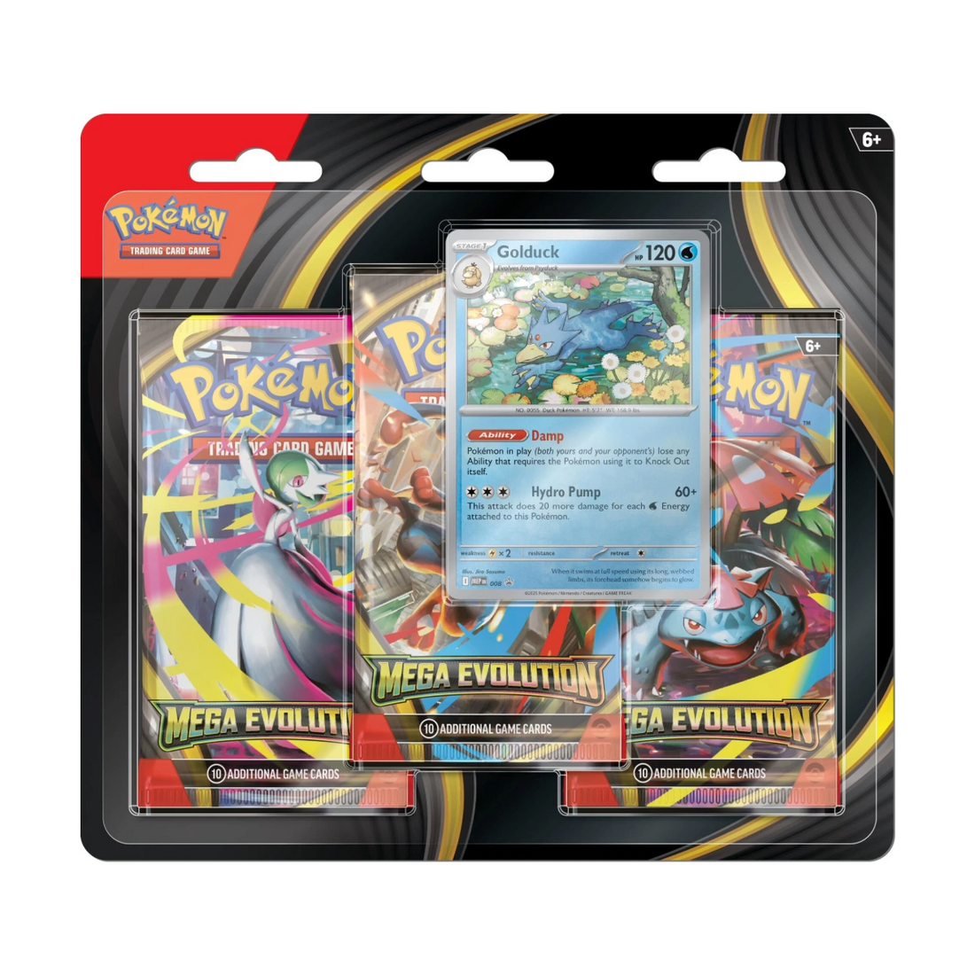 Pokémon TCG Mega Evolution Three Booster Blister ESPAÑOL