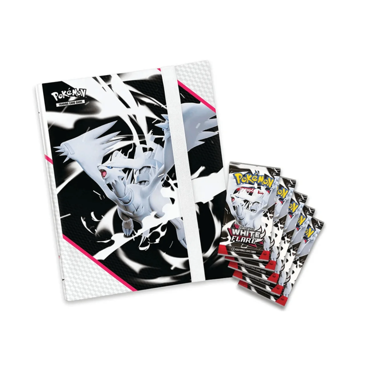 Pokemon Tcg White Flare Binder Collection Unova Inglés