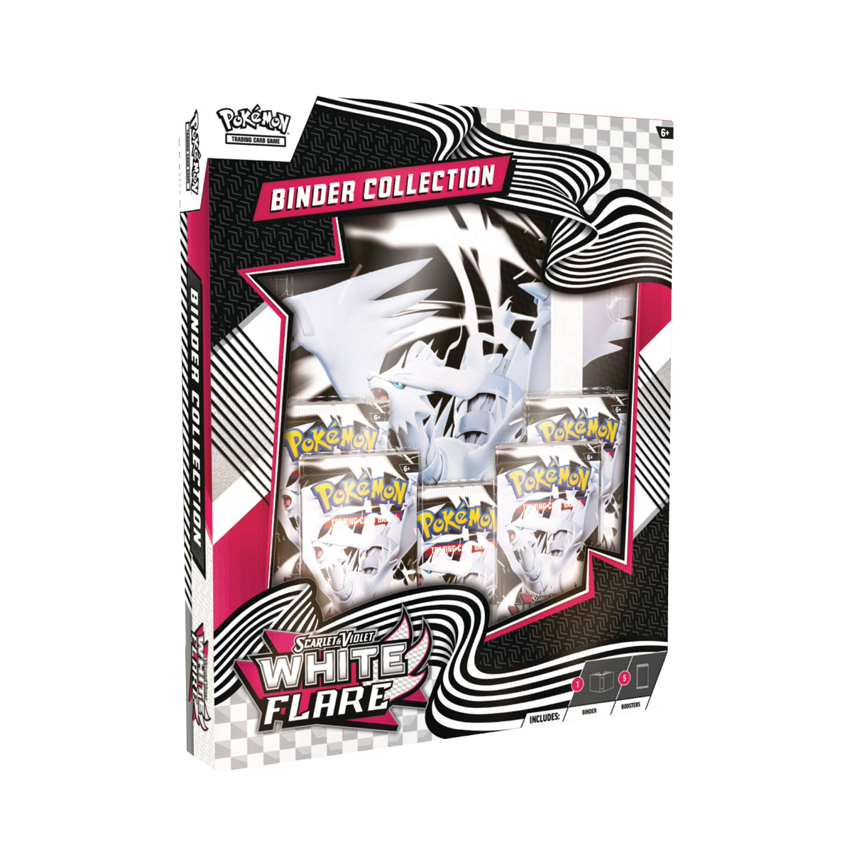 Pokemon Tcg White Flare Binder Collection Unova Inglés