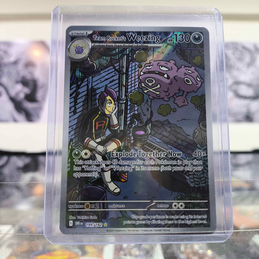 Team Rocket´s Weezing DRI 199/182 Single Pokémon TCG