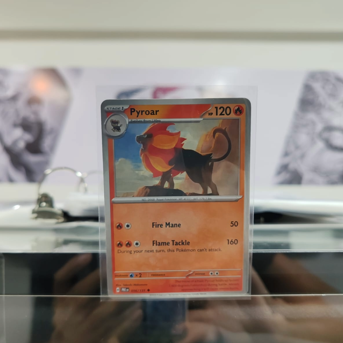 Pyroar PRE 016/131 Single Pokémon TCG
