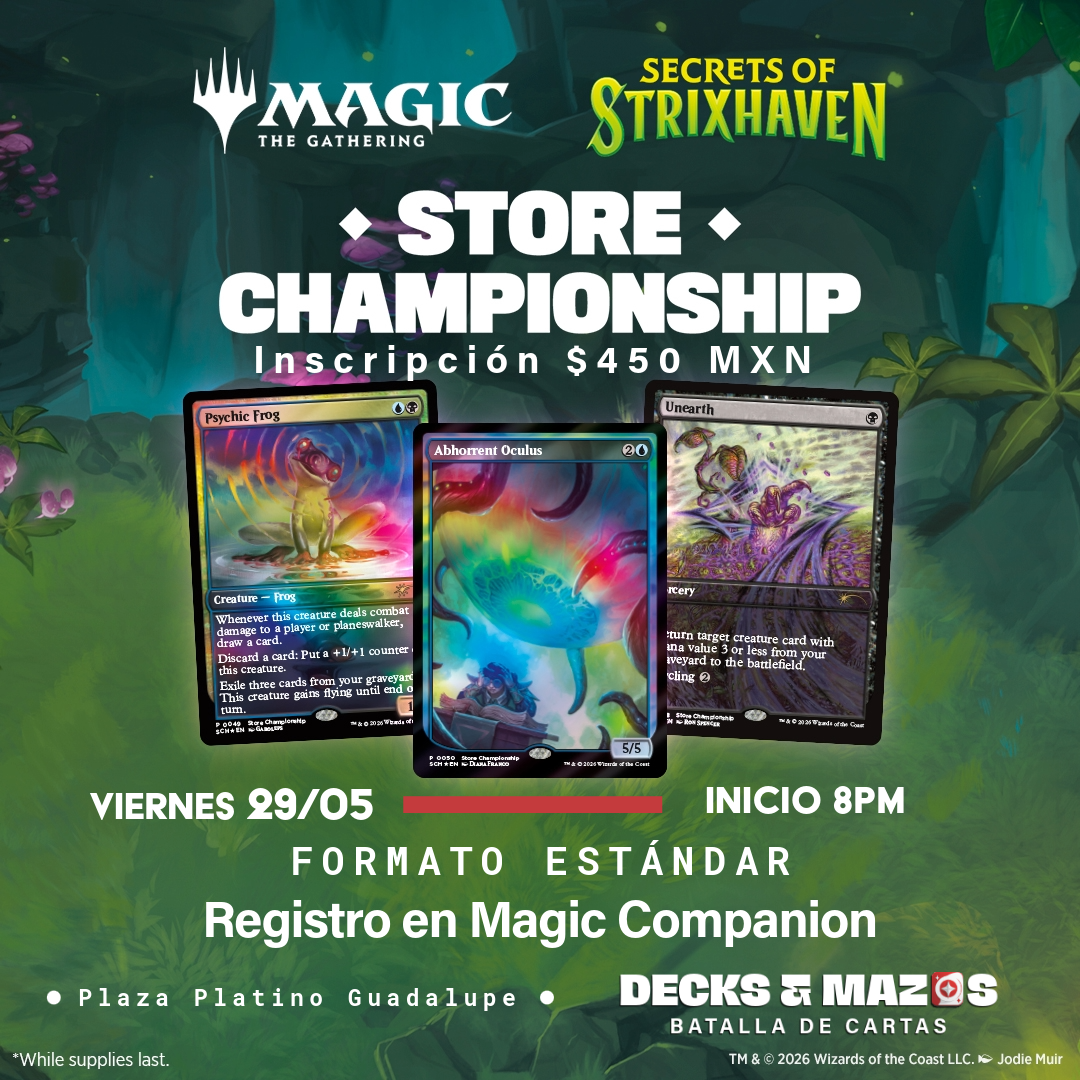 Entrada MTG Store Championship / 29 de Mayo