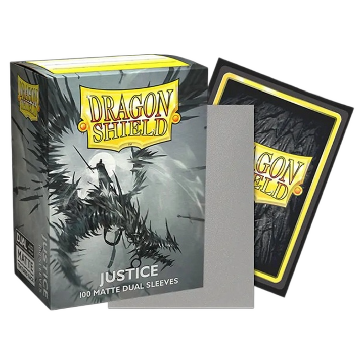 Dragon Shield Sleeves: Standard DUAL- Matte Justice (100 ct.)